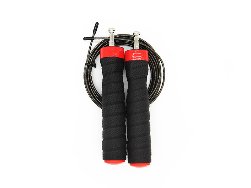 Sweat-absorbent handle jump rope