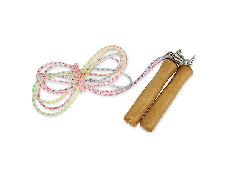 wooden handle jump rope