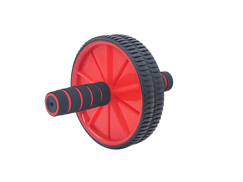 18cm diameter two-color sponge double-wheeled belly wheel